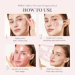 PDRN Pink Caffeine Night Wrapping Mask - Image 3